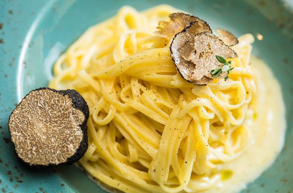 Tagliatelle al Tartufo e crema di Mascarpone
