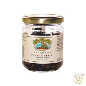 carpaccio di tartufo estivo