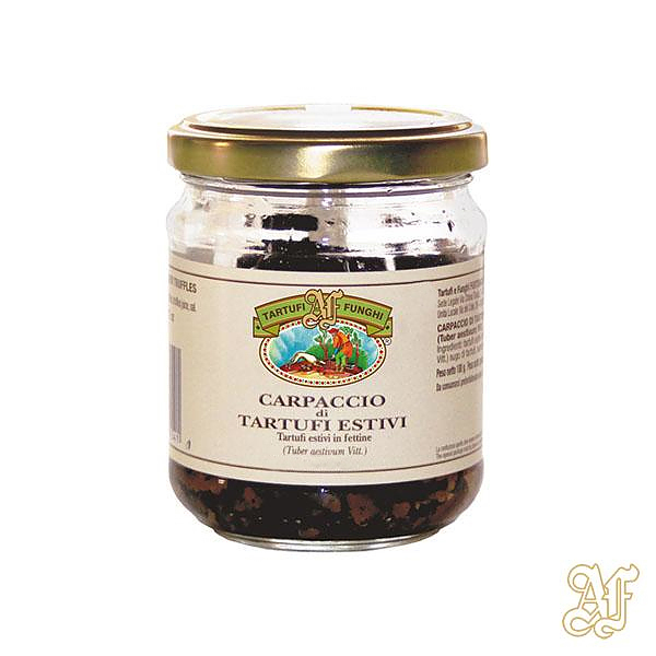 carpaccio tartufo estivo 100 g carpaccio di tartufo estivo
