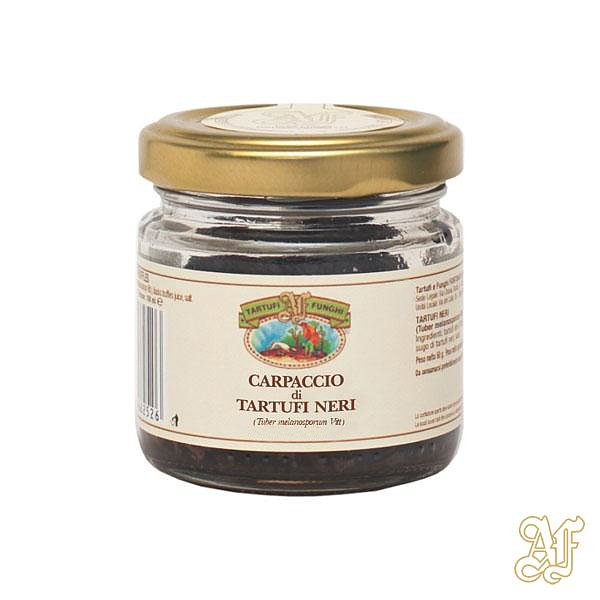 carpaccio tartufo nero 50 g carpaccio di tartufo nero