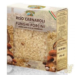 risotto con porcini pronto