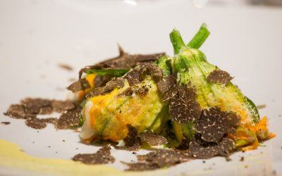 Fiori di zucca con Tartufo Nero: una ricetta squisita!